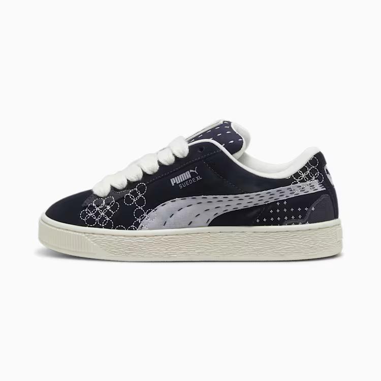 Giày Puma Suede Xl Skate Sneakers Nam Đen