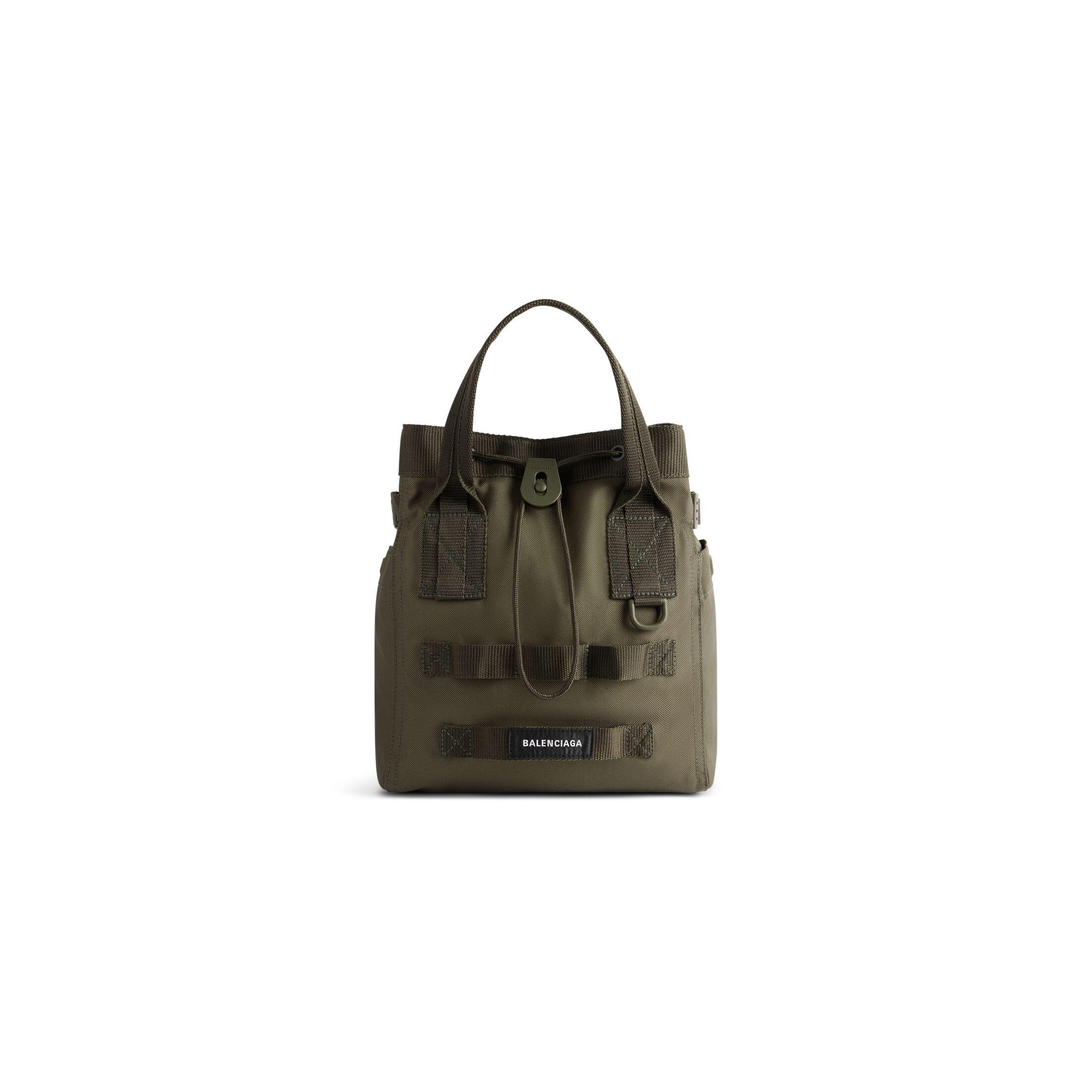 Túi Balenciaga Army Small Tote Bag Nam Xanh Lá