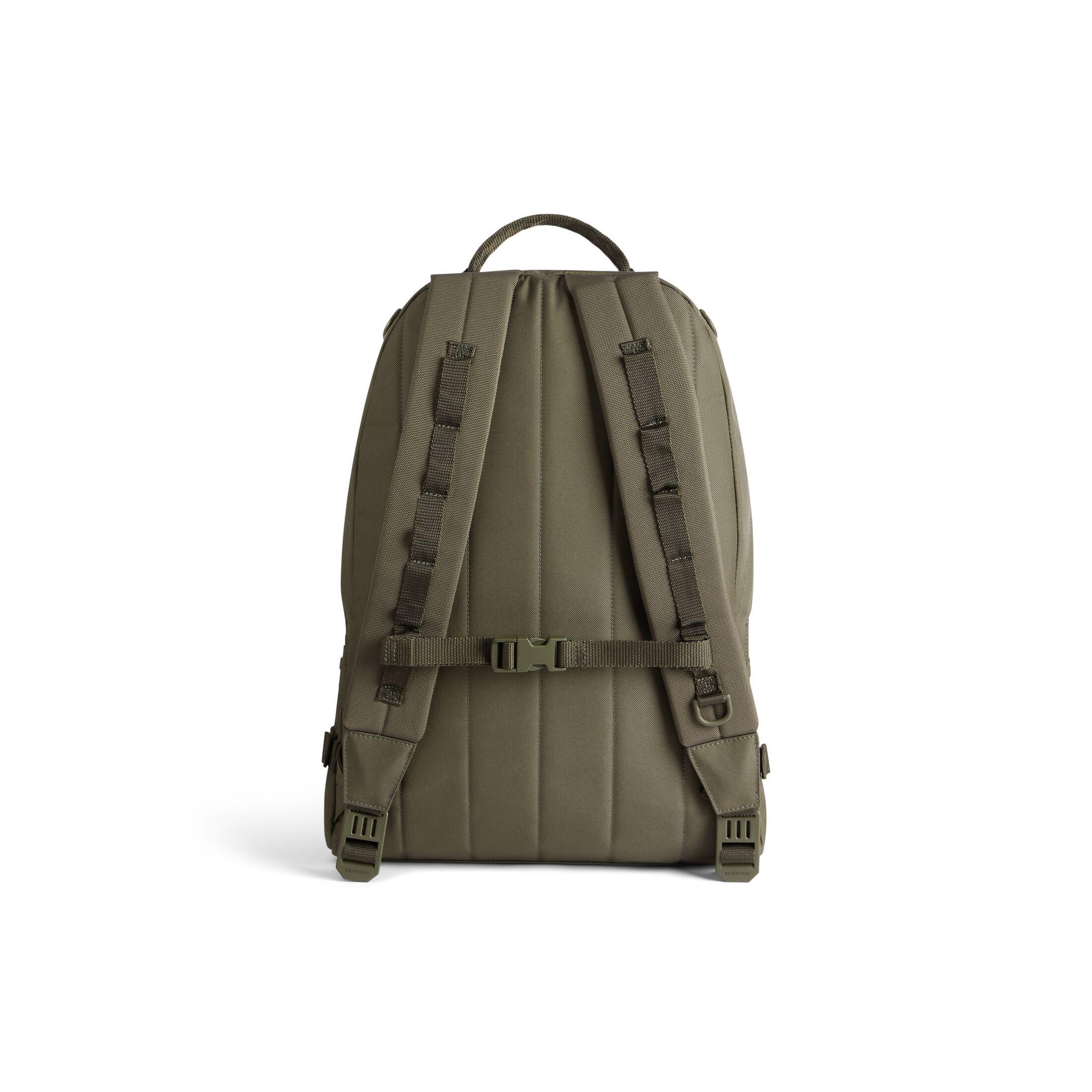 Túi Balenciaga Army Medium Multicarry Backpack Nam Xanh Lá