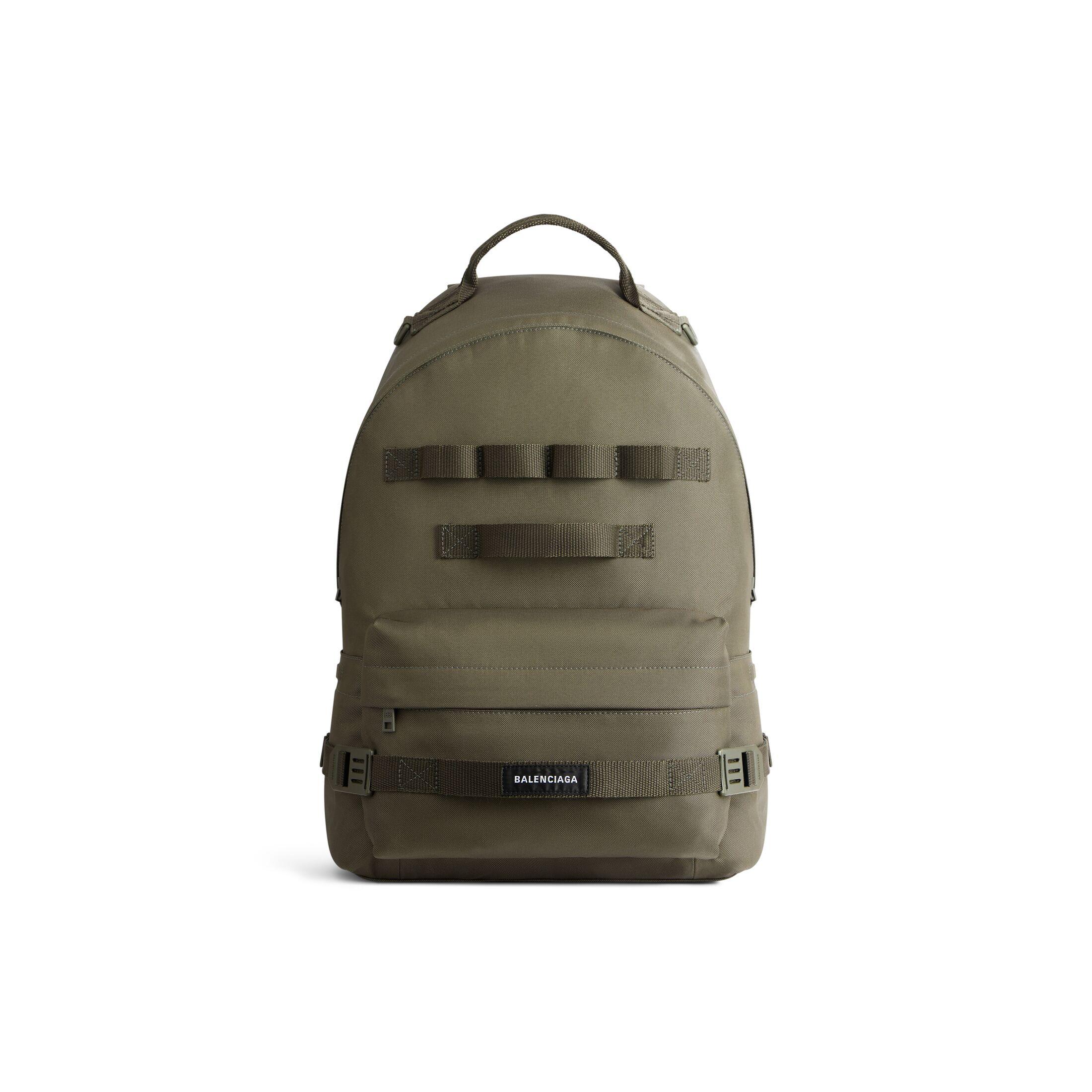 Túi Balenciaga Army Medium Multicarry Backpack Nam Xanh Lá