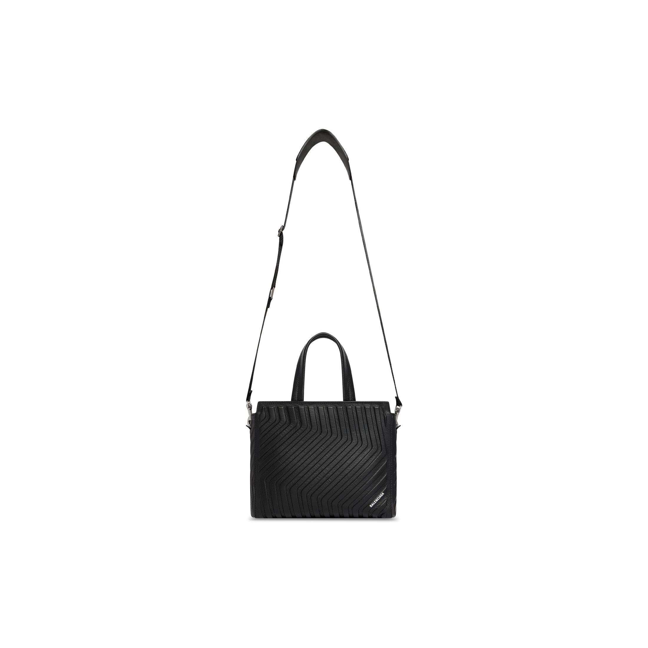 Túi Balenciaga Car Zipped Small East-West Tote Bag Nam Đen