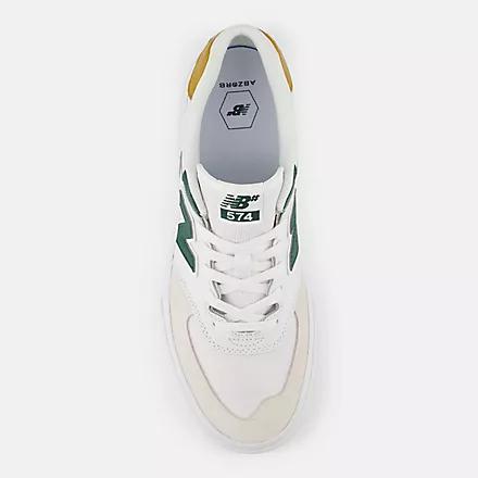 Giày New Balance Nb Numeric 574 Vulc Nam Trắng Xanh Lá