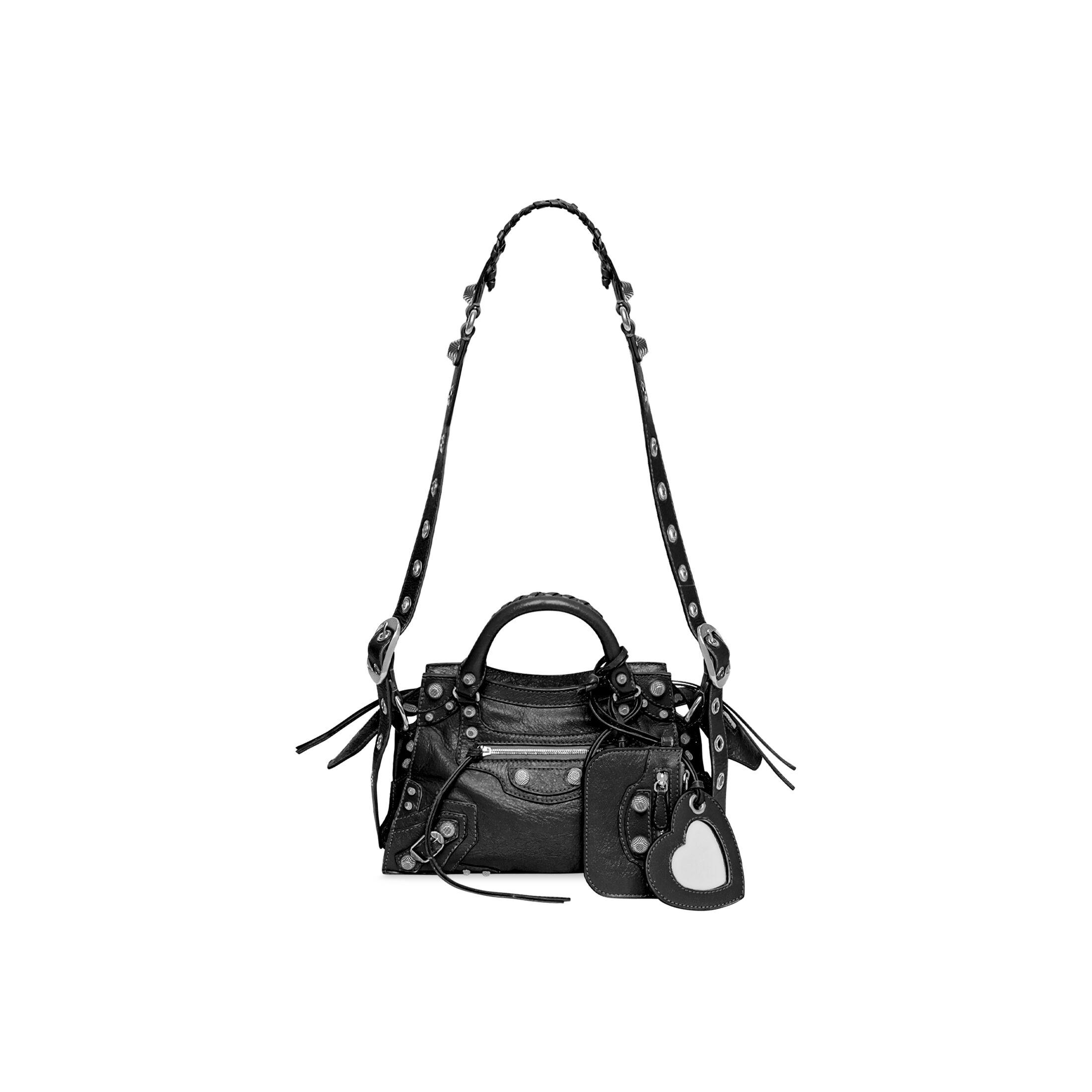 Túi Balenciaga Neo Cagole Xs Handbag Nữ Đen