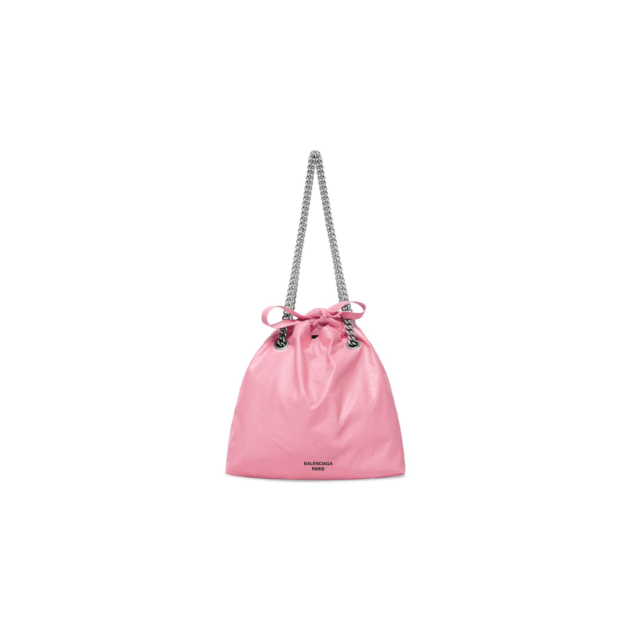 Túi Balenciaga Crush Small Tote Bag Nữ Hồng