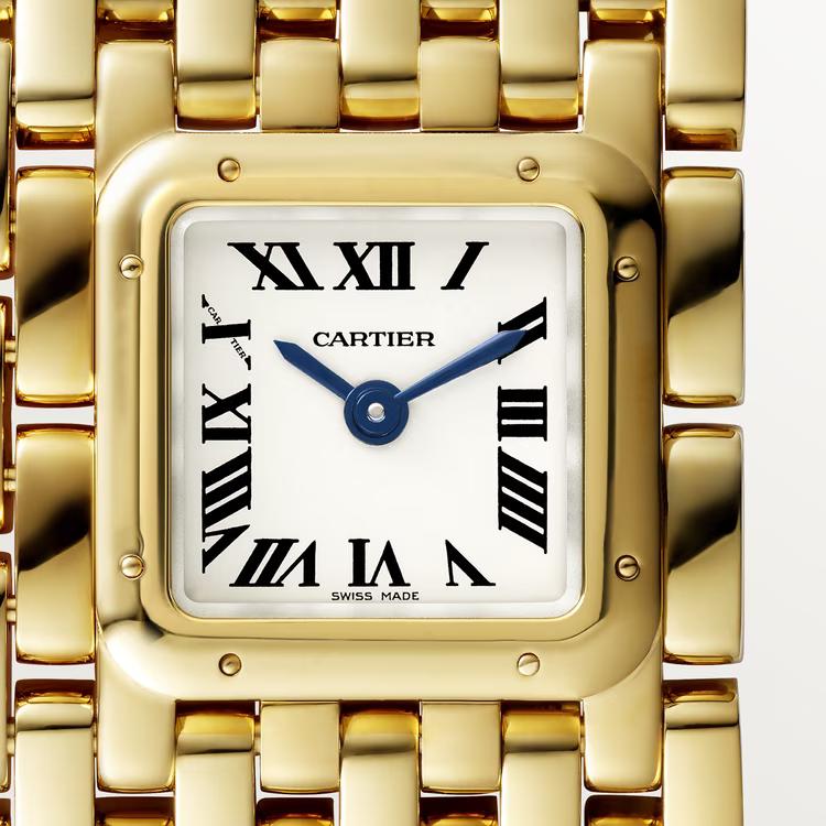 Đồng Hồ Cartier Panthère De Cartier Cuff Watch Nữ Vàng