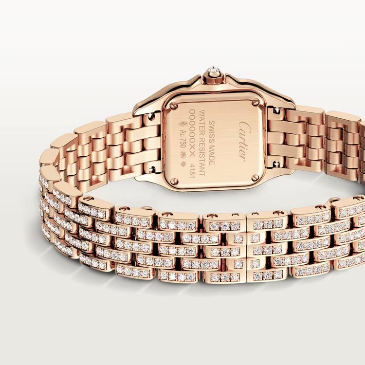 Đồng Hồ Cartier Panthère De Cartier Watch Nữ Hồng Nhạt