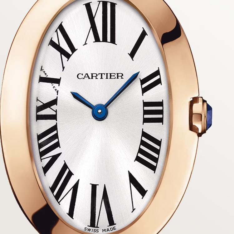 Đồng Hồ Cartier Baignoire Watch, Small Model Nữ Nâu