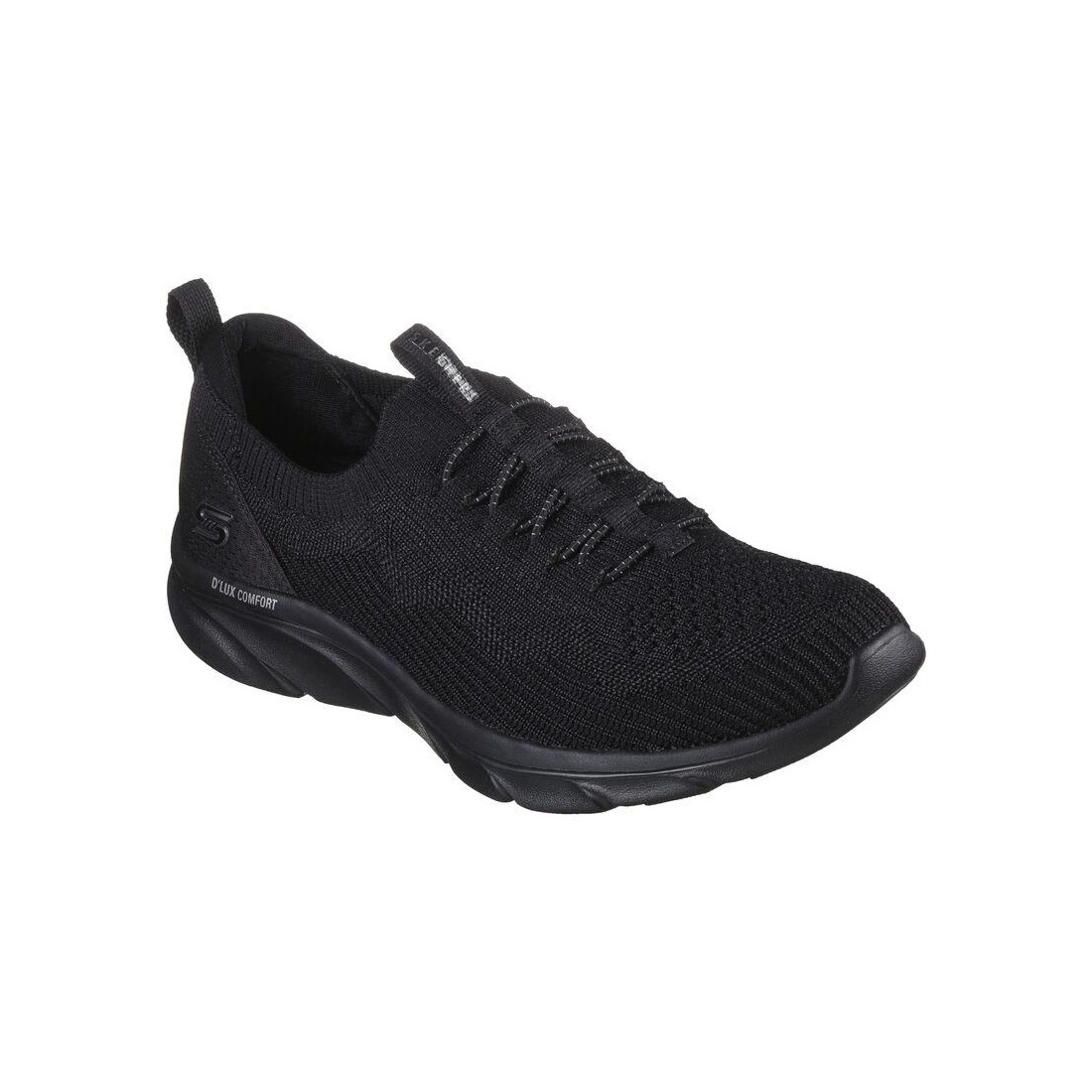 Giày Skechers Relaxed Fit: D'Lux Comfort - Bonus Prize Nữ Đen