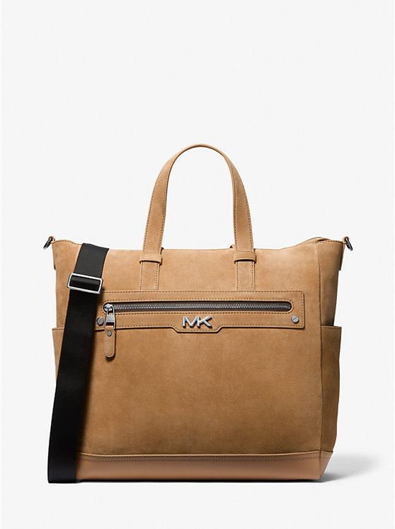 Túi Michael Kors Varick Suede Tote Bag Nam Be