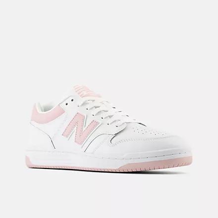 Giày New Balance 480 Nữ Trắng Hồng