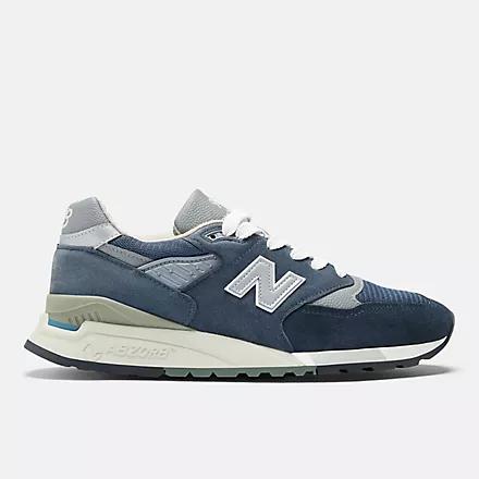 Giày New Balance Made In Usa 998 Nữ Xanh Navy