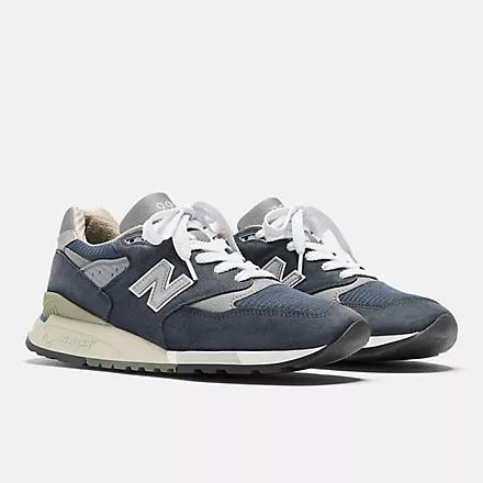 Giày New Balance Made In Usa 998 Nữ Xanh Navy