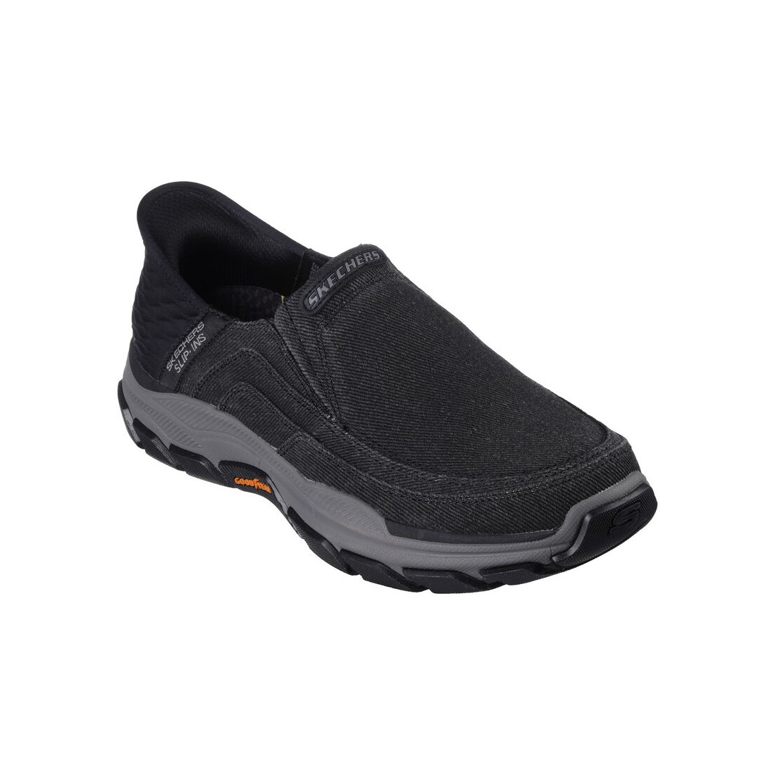 Giày Skechers Slip-ins RF: Respected - Holmgren Nam Đen