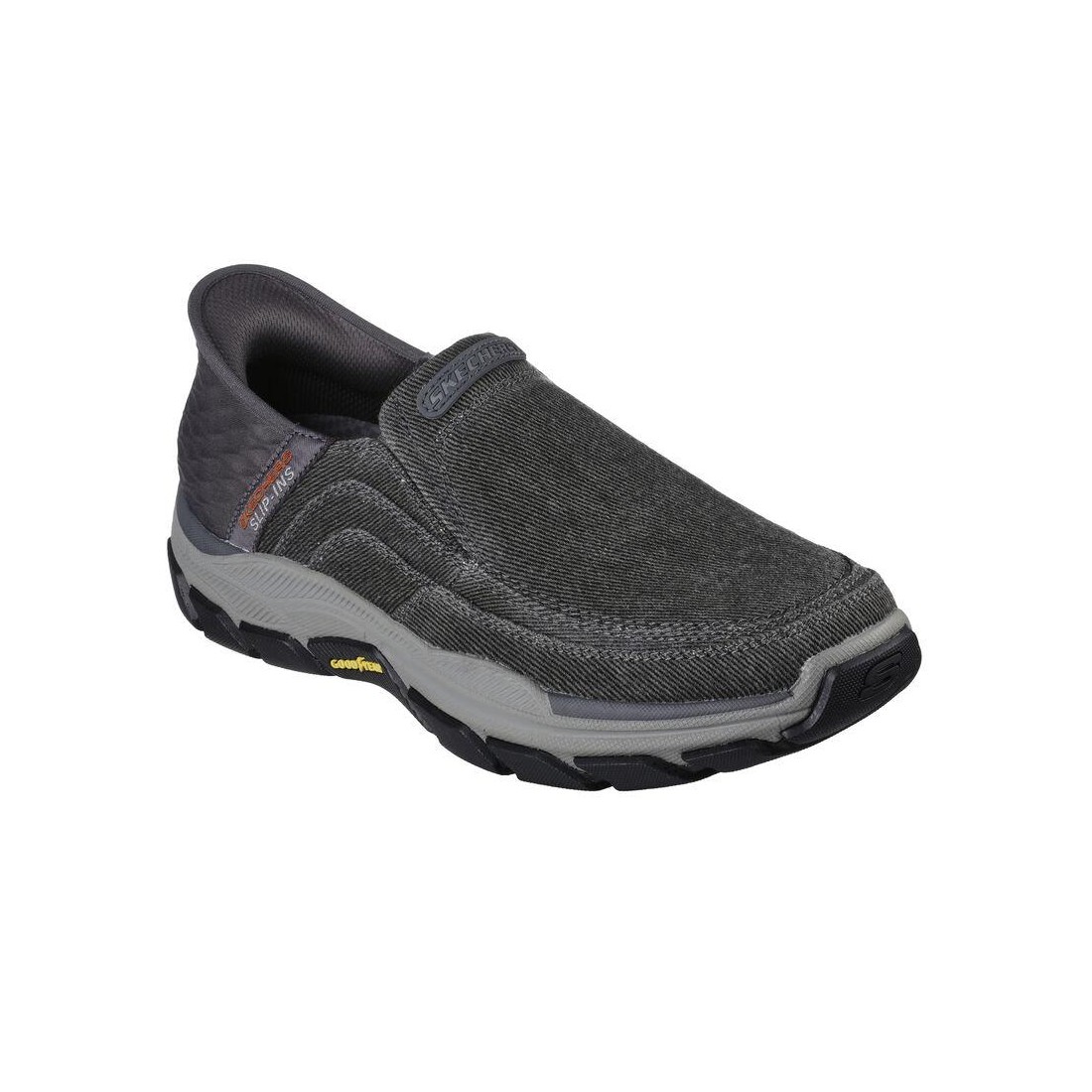 Giày Skechers Slip-ins RF: Respected - Holmgren Nam Xám 