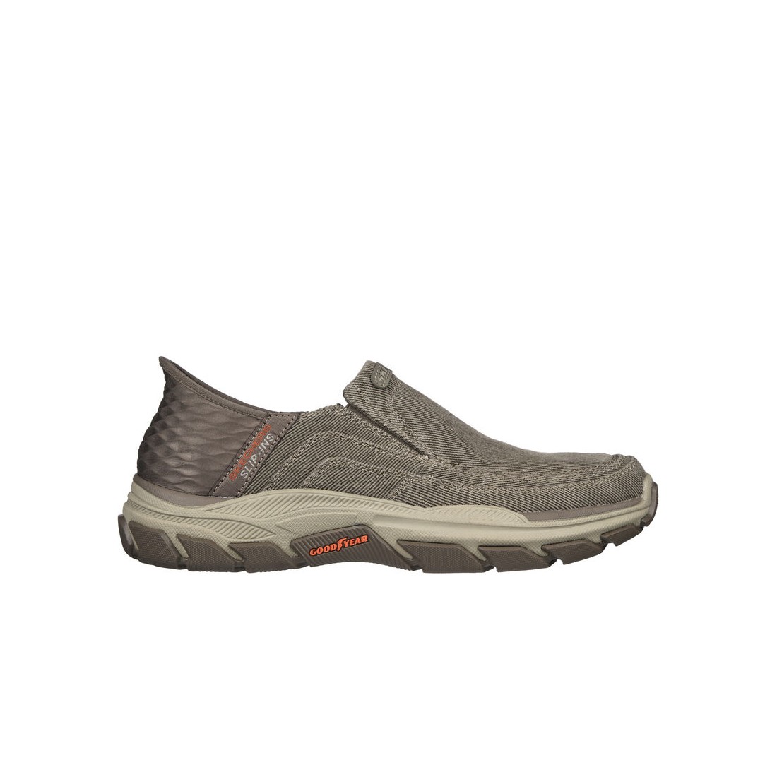 Giày Skechers Slip-ins RF: Respected - Holmgren Nam Nâu Sẫm