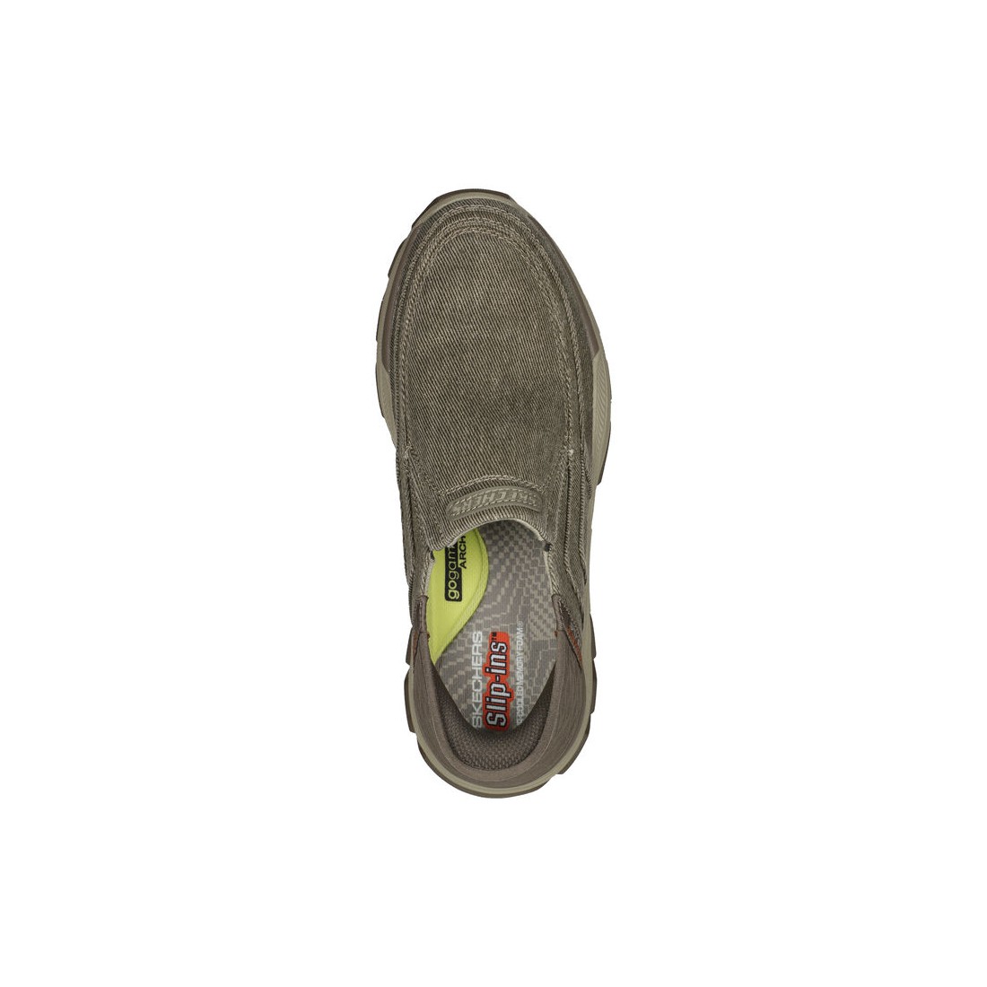 Giày Skechers Slip-ins RF: Respected - Holmgren Nam Nâu Sẫm