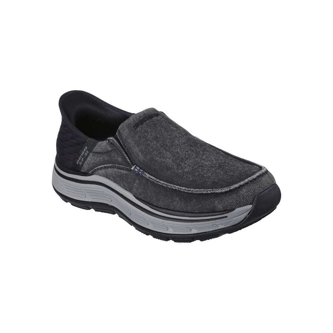 Giày Skechers Slip-Ins: Remaxed - Fenick Nam Đen