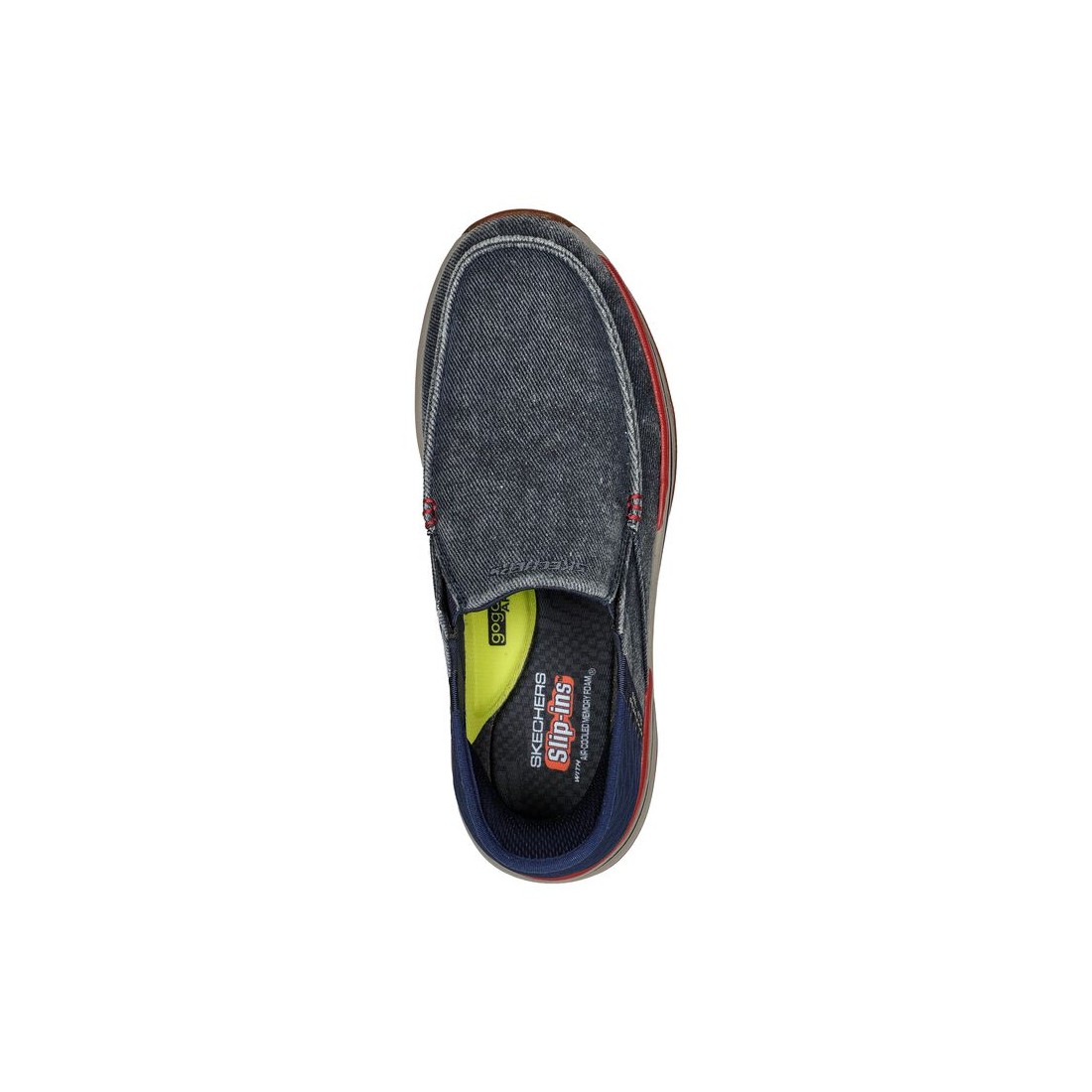 Giày Skechers Slip-Ins: Remaxed - Fenick Nam Xanh Navy