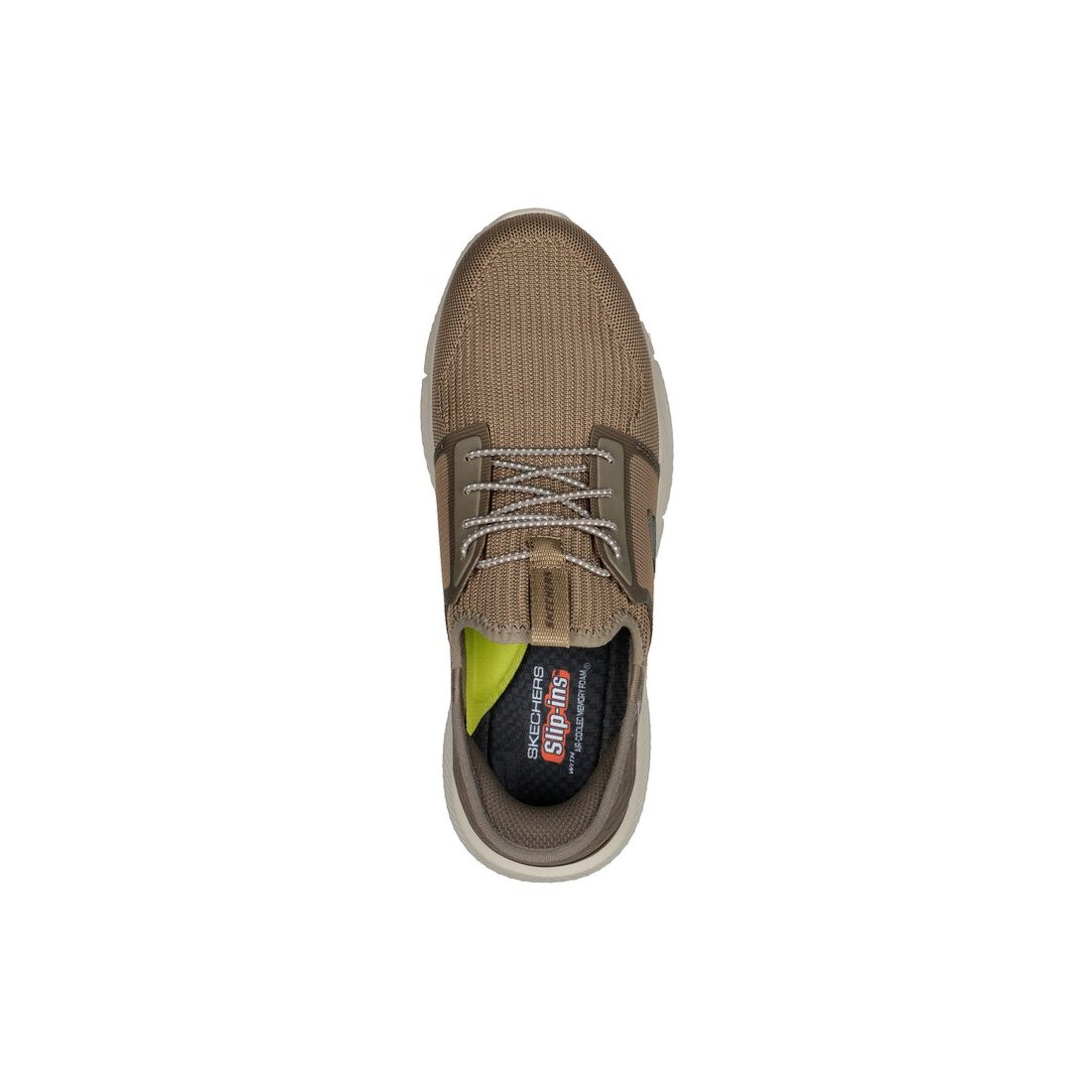 Giày Skechers Slip-Ins Rf: Ingram - Brackett Nam Nâu