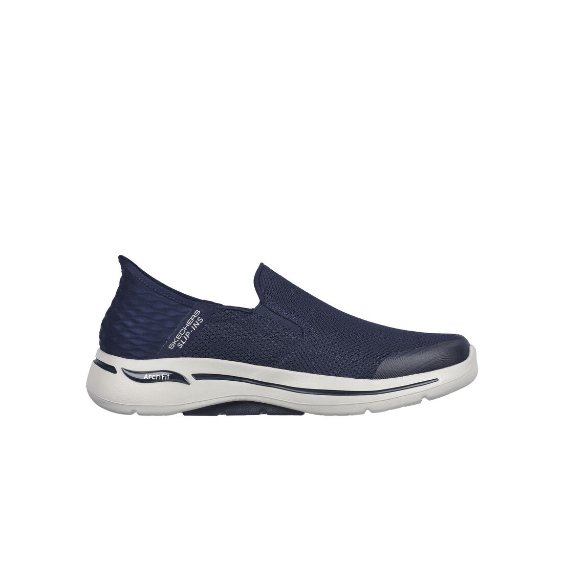 Giày Skechers Slip-Ins: Go Walk Arch Fit - Hands Free Nam Xanh Navy