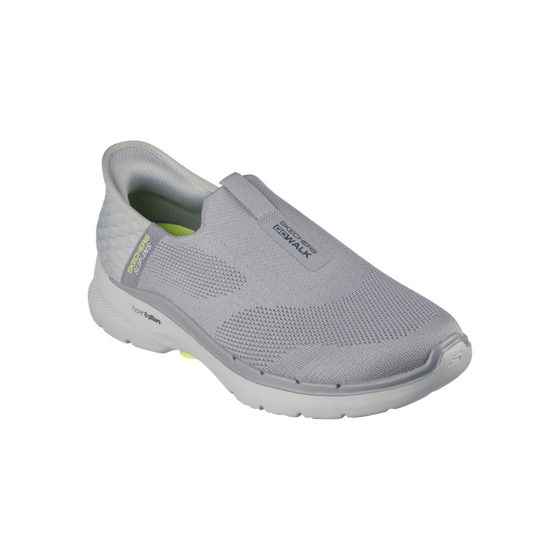 Giày Skechers Slip-Ins: Go Walk 6 - Easy On Nam Xám