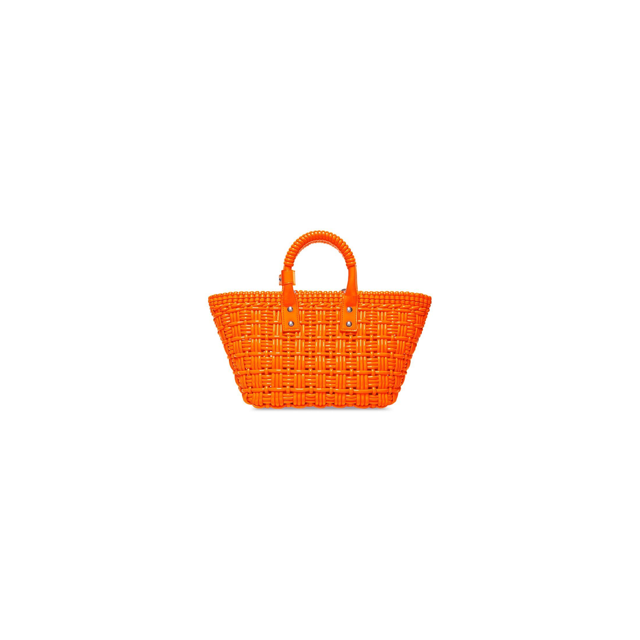 Túi Balenciaga Bistro Xs Basket With Strap Nữ Cam