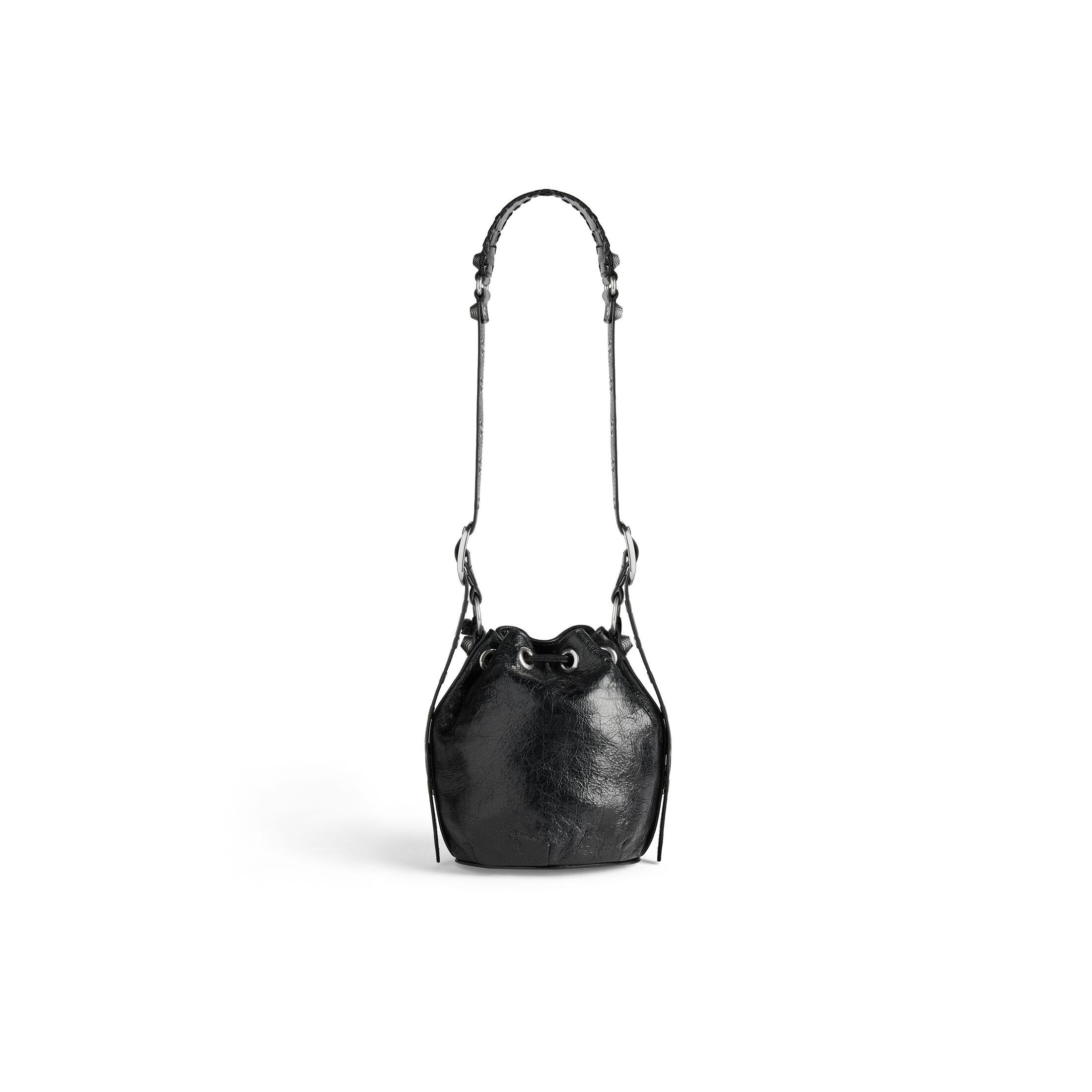 Túi Balenciaga Le Cagole Xs Bucket Bag Nữ Đen