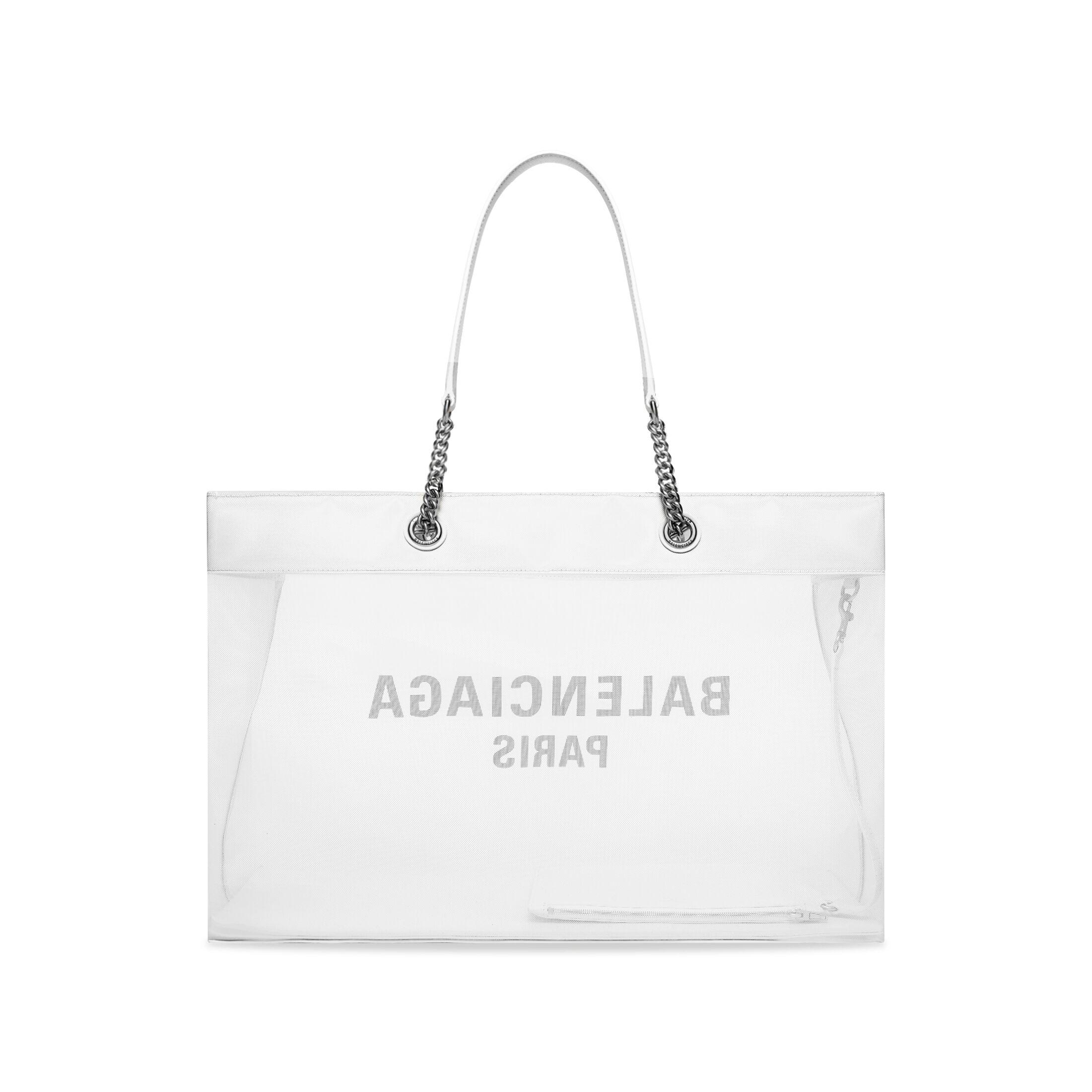 Túi Balenciaga Duty Free Large Tote Bag Nữ Trắng