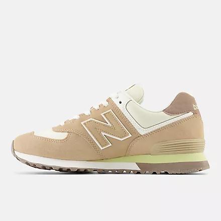 Giày New Balance 574 Nữ Nâu Nhạt