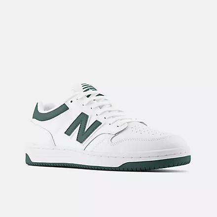 Giày New Balance 480 Nam Trắng Xanh Lá