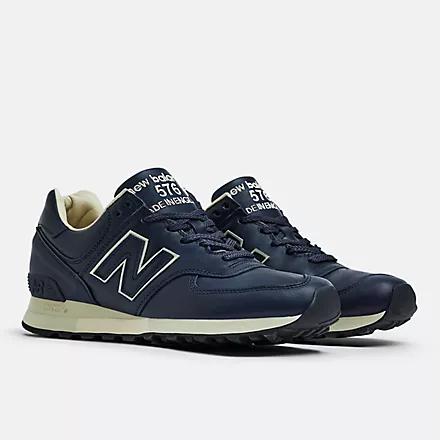 Giày New Balance Made In Uk 576 Nữ Xanh Navy