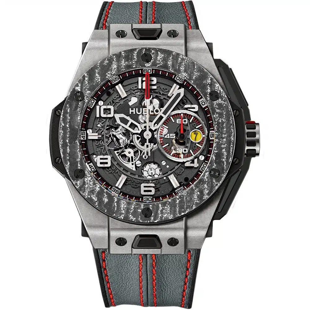 Đồng Hồ Hublot 401.Nj.0123.Vr Big Bang Unico Ferrari 45Mm Nam Xám