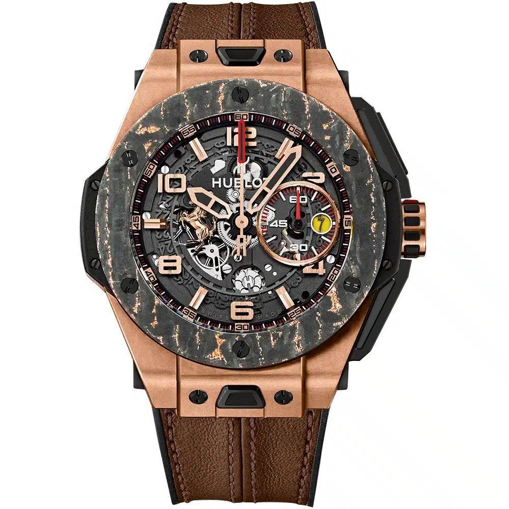 Đồng Hồ Hublot 401.Ox.0123.Vr Big Bang Unico Ferrari 45Mm Nam Nâu