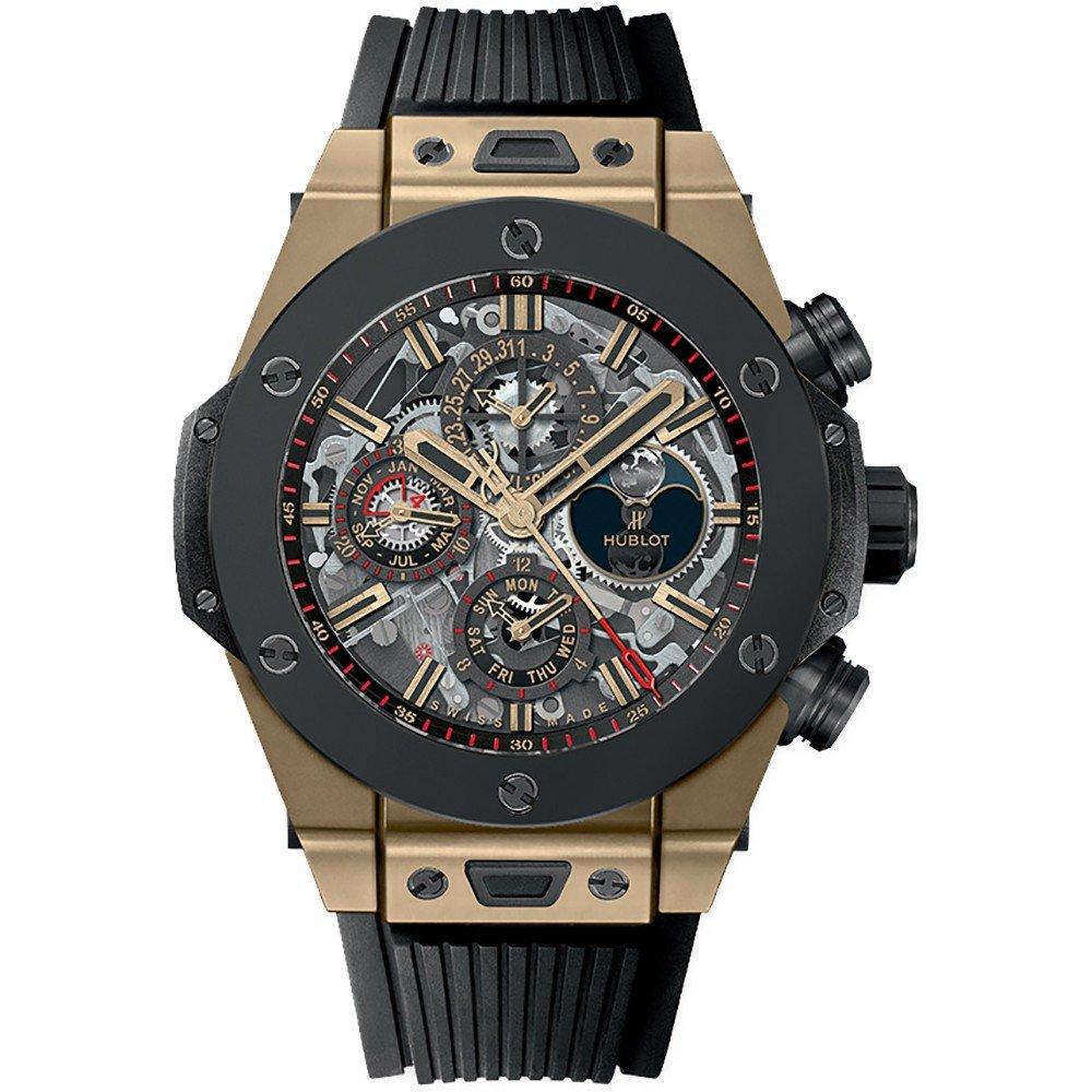 Đồng Hồ Hublot 406.Mc.0138.Rx Big Bang Unico Perpetual Calendar 45Mm Nam Đen