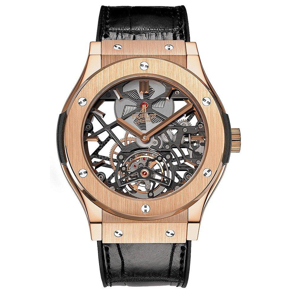 Đồng Hồ Hublot 505.Ox.0180.Lr Classic Fusion Tourbillon 45Mm Nam Hồng