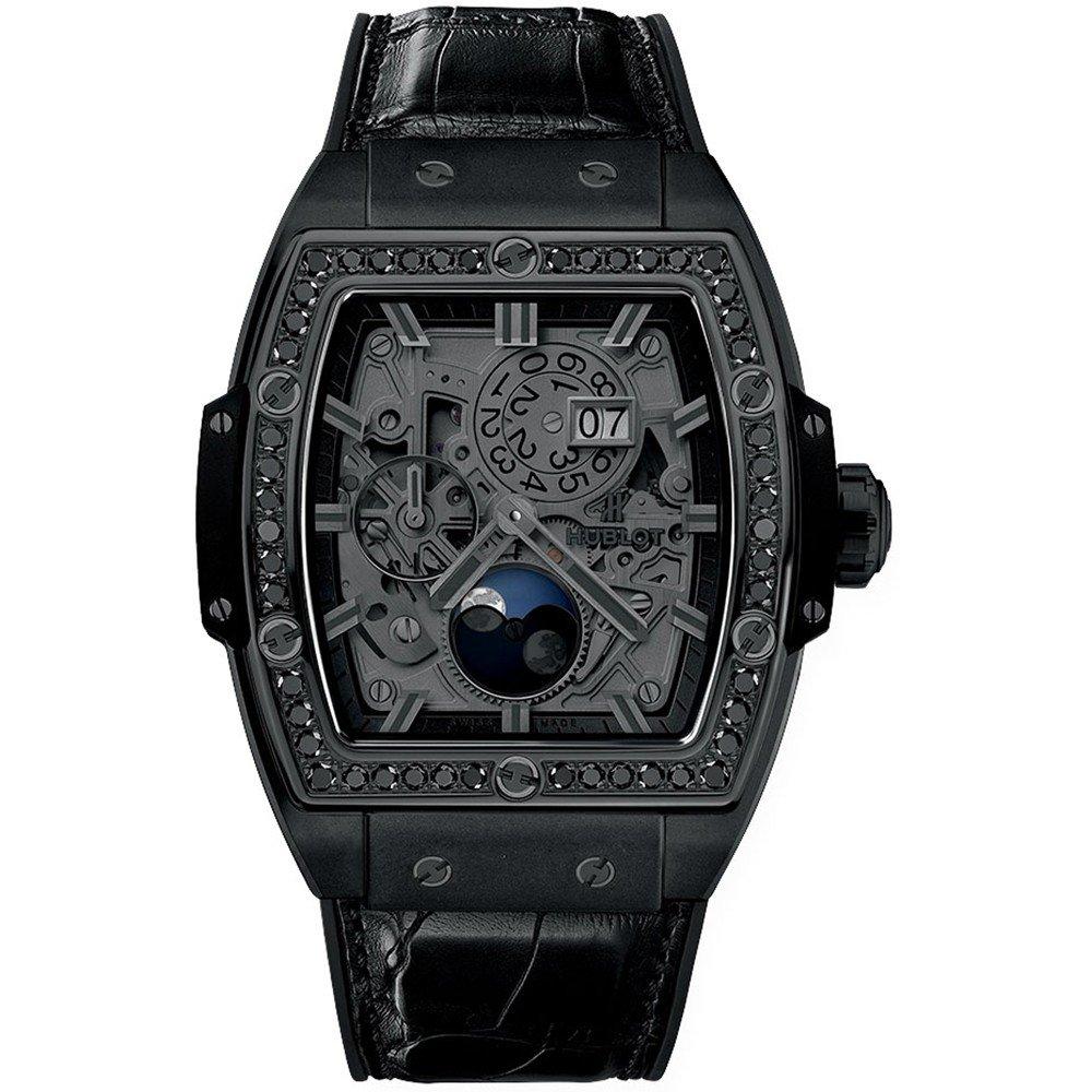 Đồng Hồ Hublot 647.Ci.1110.Lr.1200 Spirit Of Big Bang Moonphase 42Mm Nam Đen