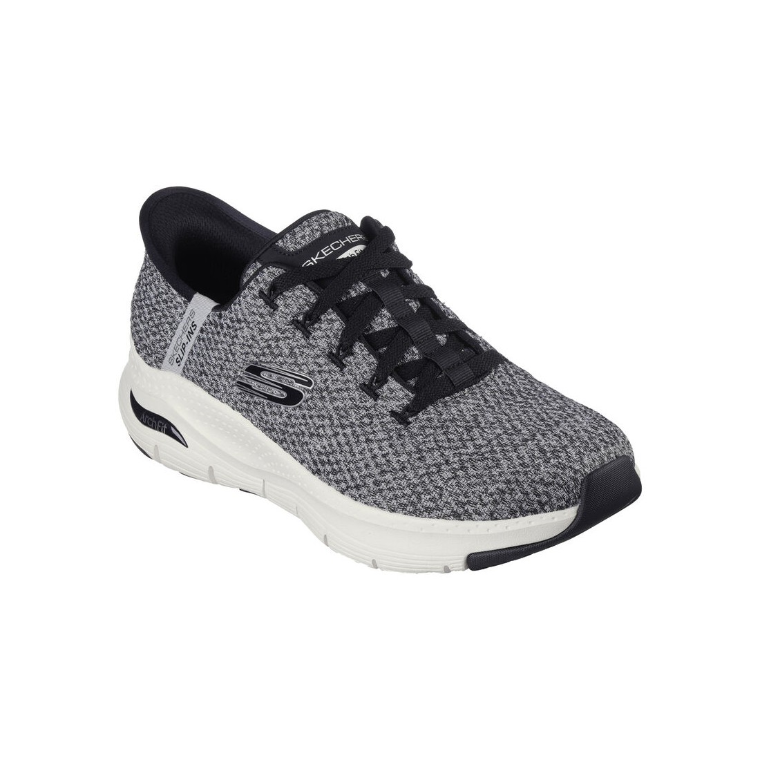 Giày Skechers Slip-Ins: Arch Fit - New Verse Nam Xám Trắng