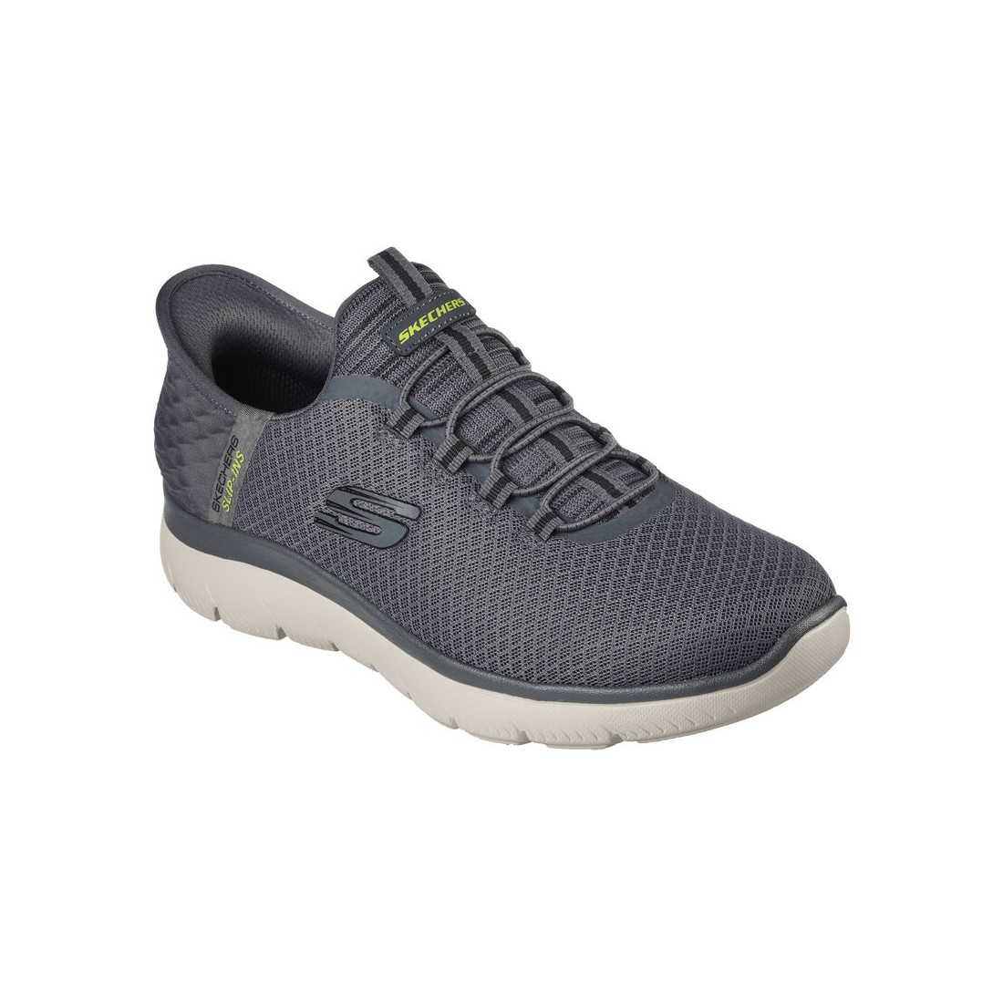 Giày Skechers Slip-Ins: Summits - High Range Nam Xám Đậm