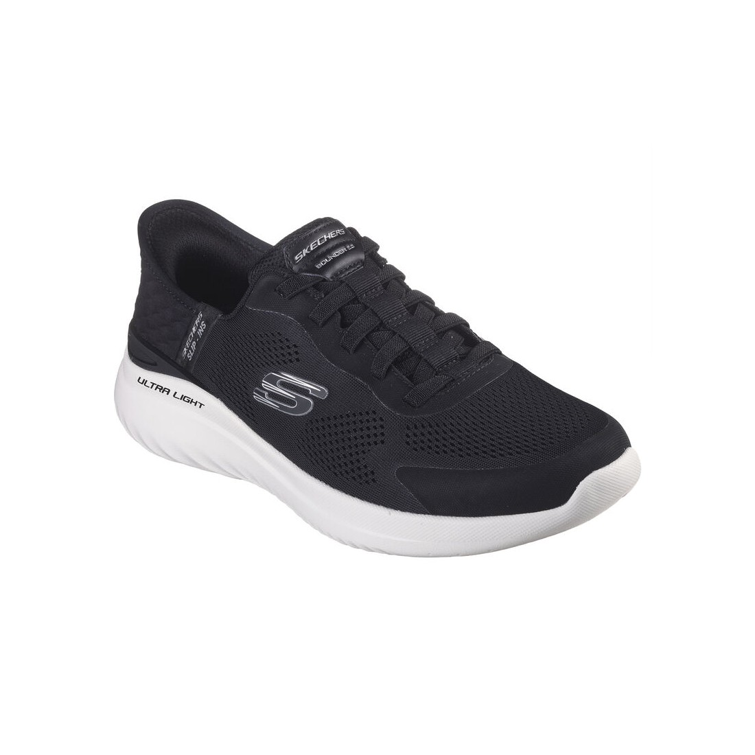 Giày Skechers Slip-Ins: Bounder 2.0 - Emerged Nam Đen Trắng