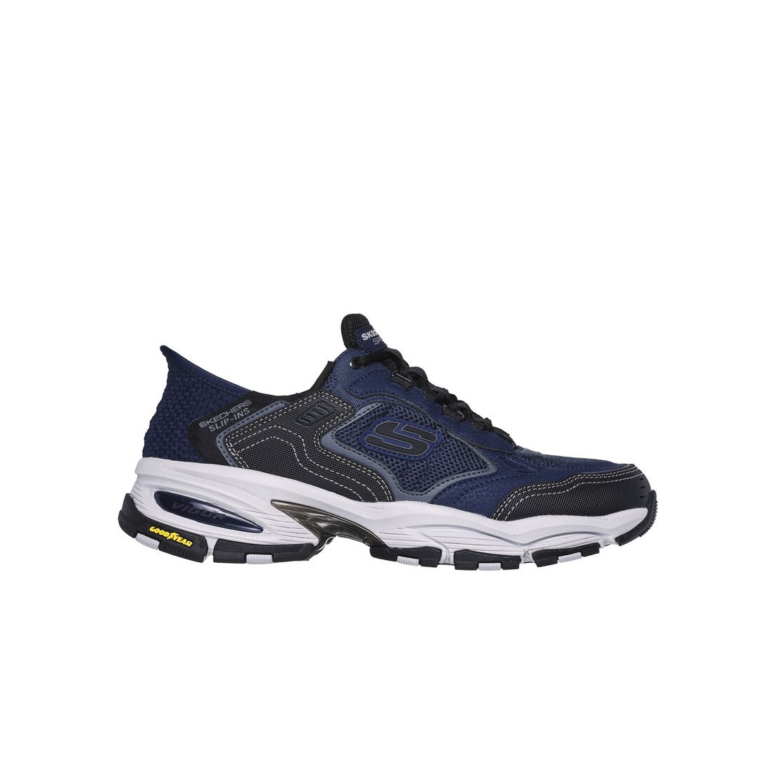 Giày Skechers Slip-Ins: Vigor 3.0 - Drafting Nam Xanh Navy