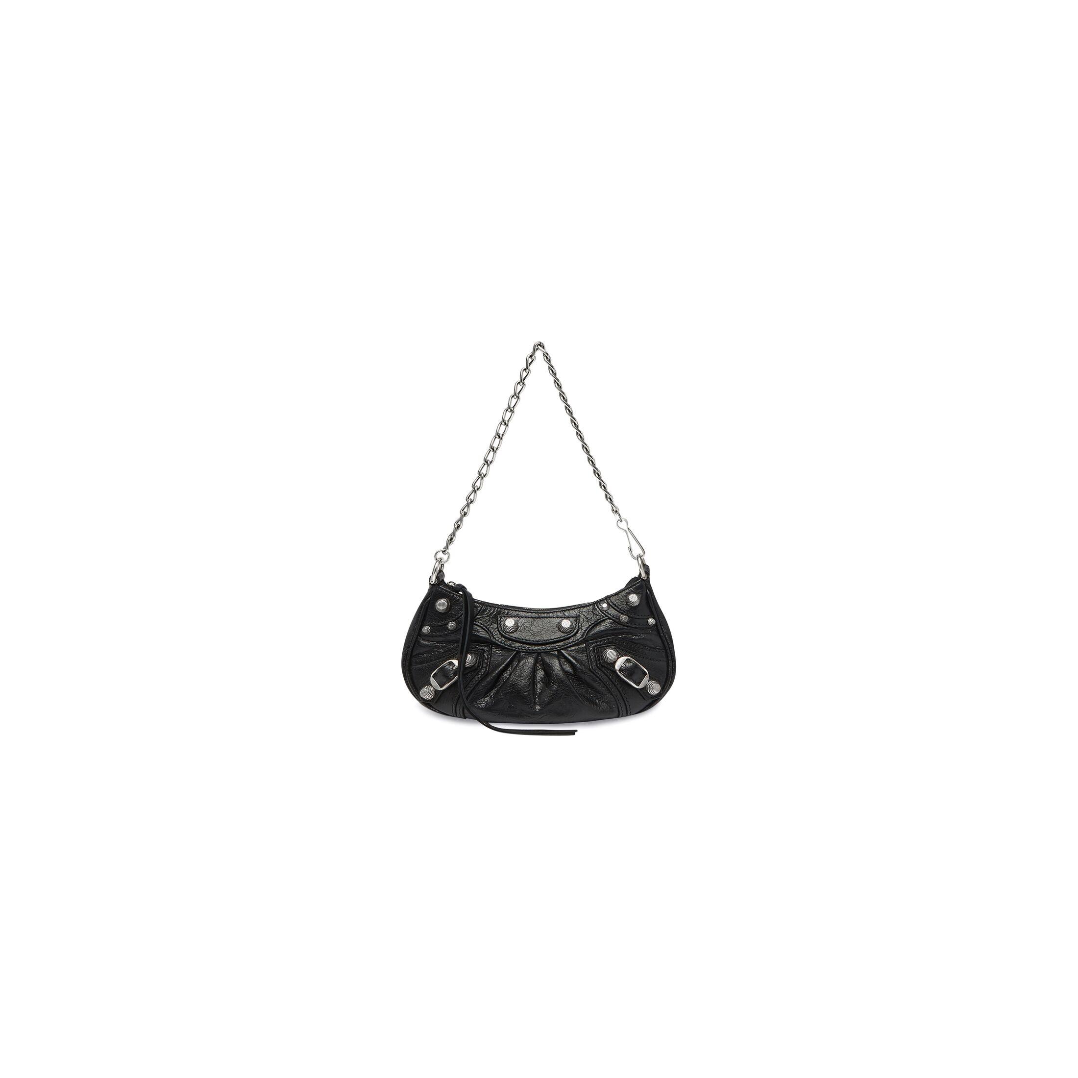 Túi Balenciaga Le Cagole Mini Bag With Chain Nữ Đen