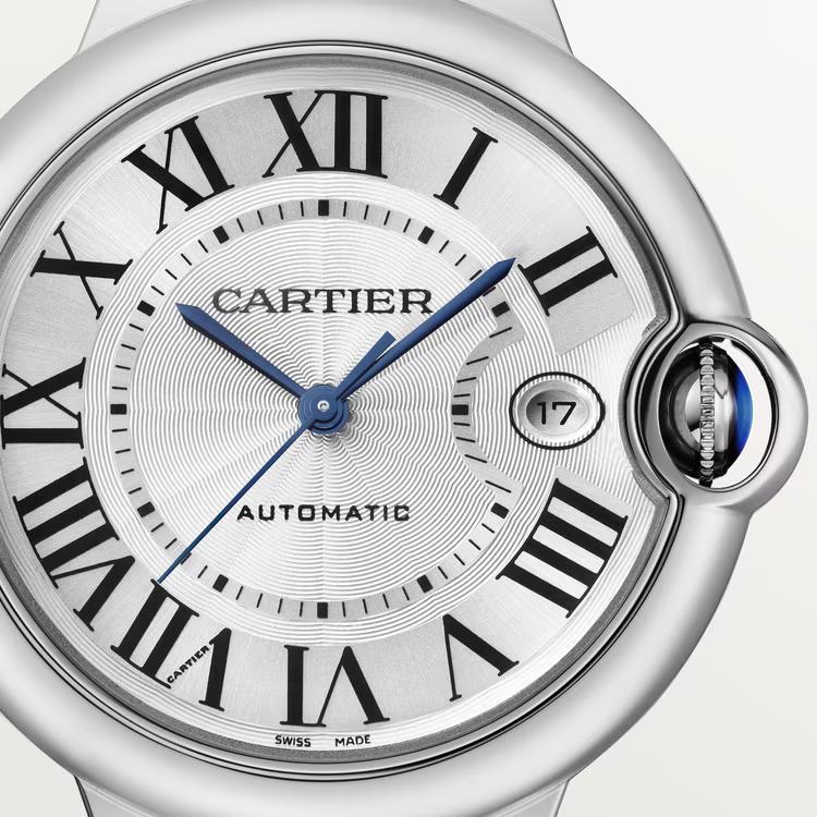 Đồng Hồ Cartier Ballon Bleu De Cartier Large Watch Nam Bạc