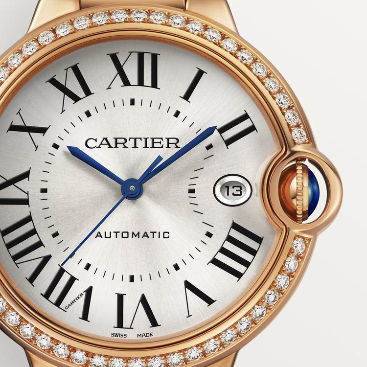 Đồng Hồ Cartier Ballon Bleu De Cartier Large Watch Nam Vàng Hồng