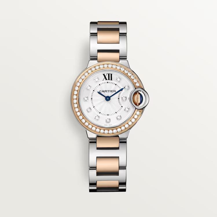 Đồng Hồ Cartier Ballon Bleu De Cartier Small Watch Nữ Vàng Hồng