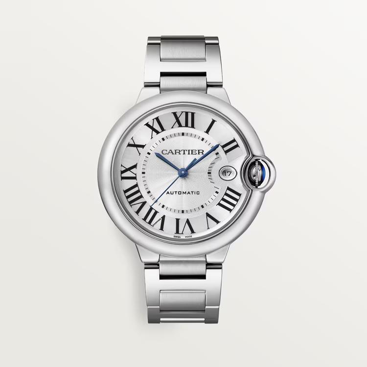 Đồng Hồ Cartier Ballon Bleu De Cartier Large Watch Nam Bạc