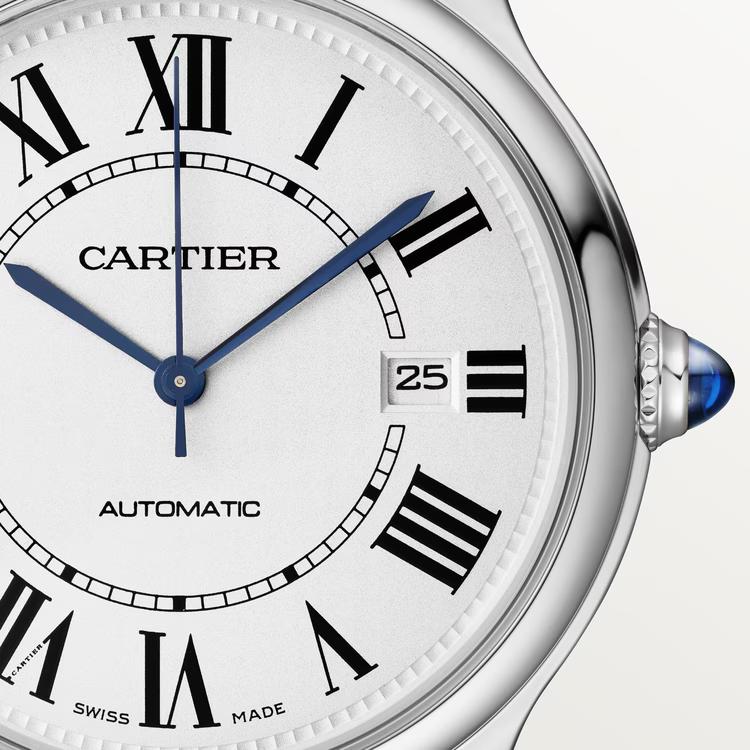 Đồng Hồ Cartier Ronde Must De Cartier Large Watch Nam Bạc