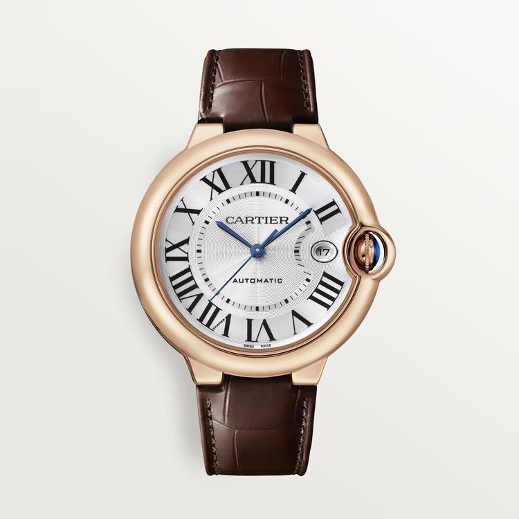 Đồng Hồ Cartier Ballon Bleu De Cartier Large Watch Nam Nâu