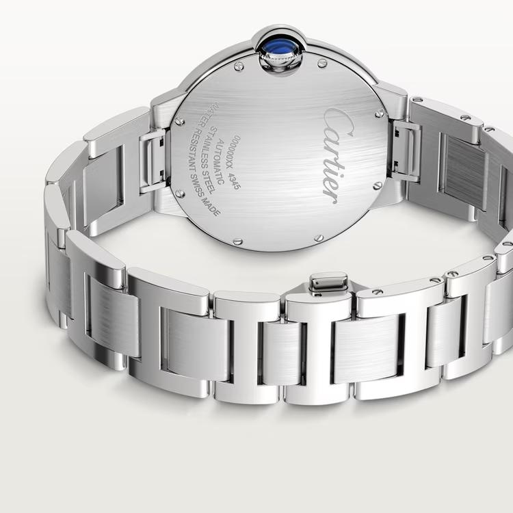 Đồng Hồ Cartier Ballon Bleu De Cartier Large Watch Nam Bạc Xanh Dương