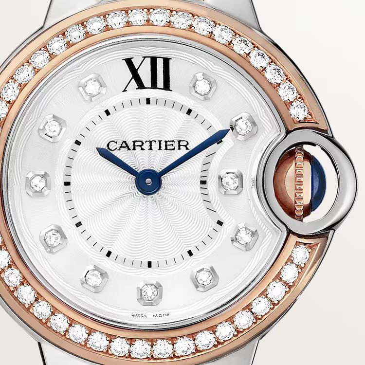 Đồng Hồ Cartier Ballon Bleu De Cartier Small Watch Nữ Vàng Hồng