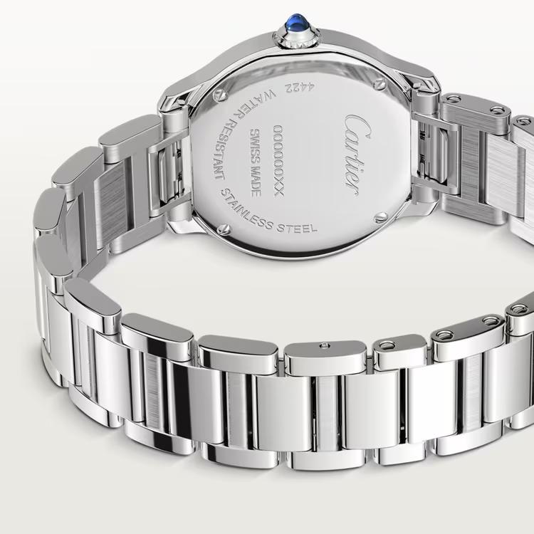 Đồng Hồ Cartier Ronde Must De Cartier Small Watch Nam Bạc